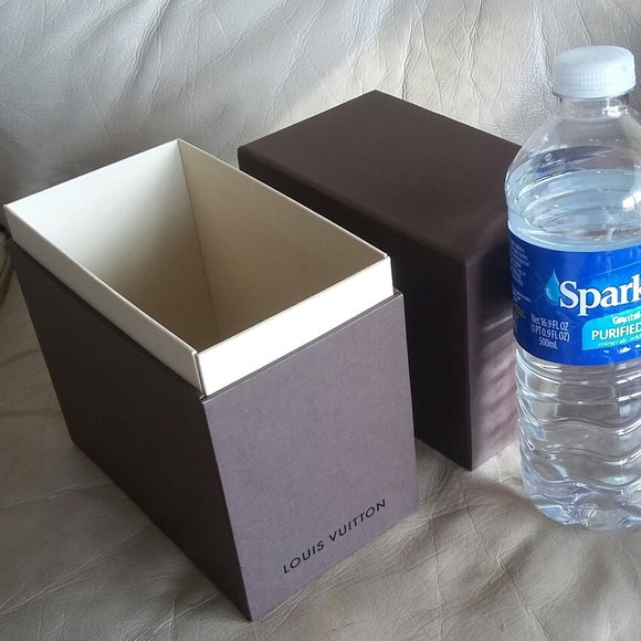 LOUIS VUITTON RARE UNIQUE Vertical Upright Display Holder Box MONOGRAM DAMIER - Picture 2 of 13